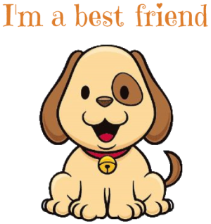 a best friend doggy award